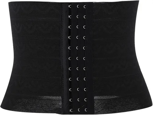 Vista 3 de Joyzan Entrenador de cintura para mujer, corsés debajo del busto, faja de reloj de arena, moldeadora de cuerpo, torso más delgado