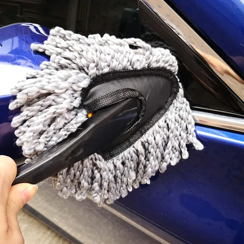 Vista 6 de IPELY Cepillo Plumero de Microfibra Súper Suave para Tablero de Coche para Limpieza de Coche Hogar Cocina Computadora Cepillo de Limpieza