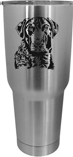 Vista 549 de Cairn Terrier - Vaso grabado con temática de perro, 30 onzas
