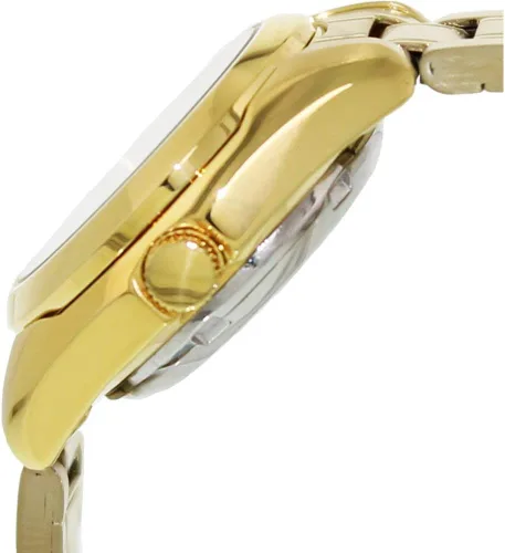 Vista 3 de SEIKO Serie 5 Reloj automático para mujer con esfera dorada SYMK20, Oro, Reloj de cuarzo,Automático de cuerda automática,Reloj automático