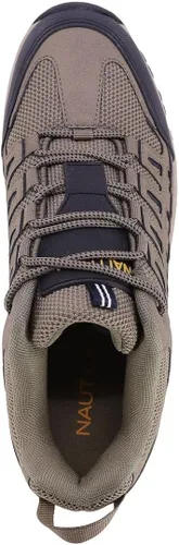 Vista 4 de Nautica Zapatos de trabajo de senderismo para hombre, tenis de senderismo y caña baja para exteriores