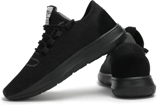 Vista 6 de KEEZMZ - Zapatos deportivos modernos y transpirables para hombres, zapatos ligeros para correr de malla, con una suela suave, estilo casual