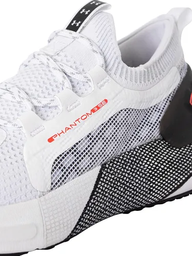 Vista 8 de Under Armour Phantom 3 Hombre Zapatos De Correr Blanco Blanco