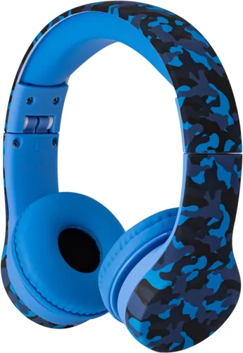 Vista 10 de Snug Play+ Kids Auriculares para Niños – Volumen Limitado a 93dB para Escuchar de Forma Segura – Auriculares Plegables y Duraderos para Niños