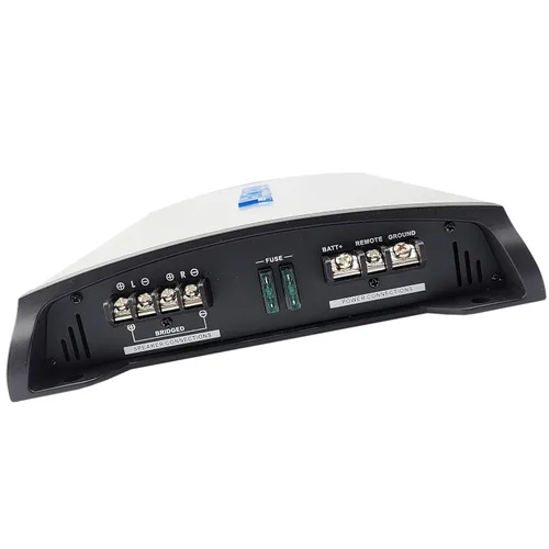 Vista 5 de Audiotek AT5000S Amplificador de coche clase A/B de 2 canales, 5000 W, 2 Ohm estable, amplificador estéreo de rango completo puente, perilla