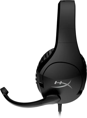 Vista 13 de HyperX Cloud Stinger S - Auriculares para juegos, para PC, sonido envolvente virtual 7.1, ligeros, espuma viscoelástica, cuero sintético suave