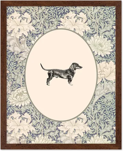 Vista 32 de Poster Master Póster Vintage de Cocker Spaniel Inglés - Impronta Retro de Perro - Arte Floral - Arte de Cachorros - Arte para Amantes de Animales
