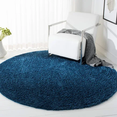 Vista 63 de SAFAVIEH Colección August Shag - Alfombra de área de 6 x 9 pies, color lila, diseño sólido, no desprende pelusa y de fácil cuidado, grosor de 1.2