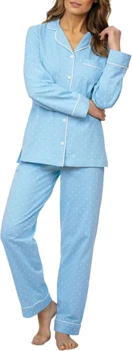 Vista 122 de PajamaGram Conjunto de pijama para mujer – Pijama para mujer, jersey novio, 100% algodón
