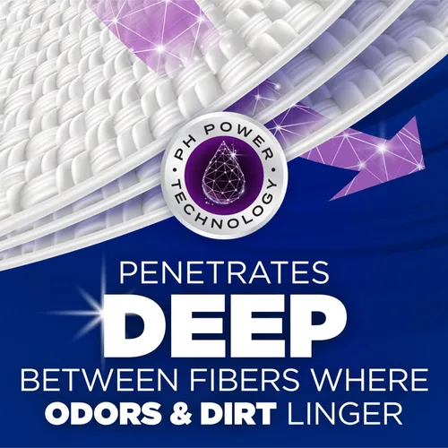 Vista 6 de ARM & HAMMER Deep Clean - Detergente líquido para ropa con fórmula de olor, aroma Radiant Burst, 75 onzas líquidas, 50 cargas