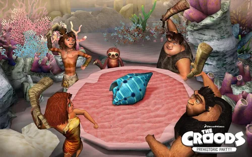 Vista 2 de The Croods Prehistoric Party! - Nintendo Wii