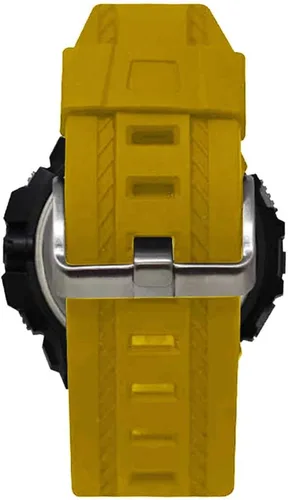 Vista 3 de Reloj digital para hombre, caja de 1.850in, caja de ABS, correa de PU