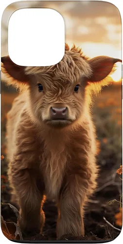 Vista 24 de Highland Cow Case for iPhone 17