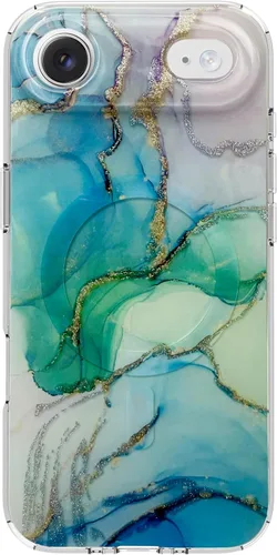 Vista 26 de Funda degradada para iPhone 14 Pro - Diseño multicolor degradado naranja y amarillo, resistente a los impactos y con imanes