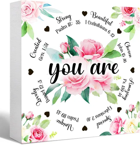 Vista 19 de Letrero inspirador de madera con texto en inglés «You Are Capable Of Amazing Things» («You Are Capable Of Amazing Things»)