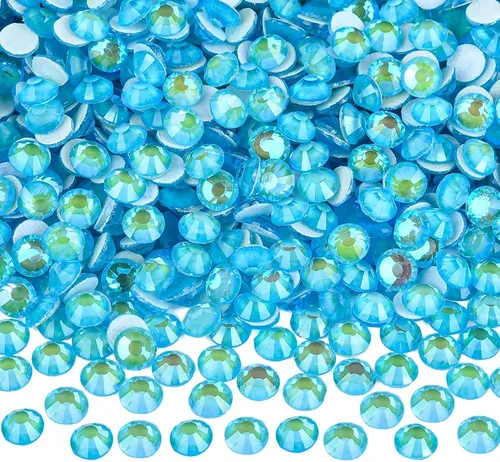 Vista 7 de Diamantes de imitación Hotfix SS10, 1440 unidades de diamantes de imitación de fijación en caliente para manualidades, ropa, decoración, cristal SS10