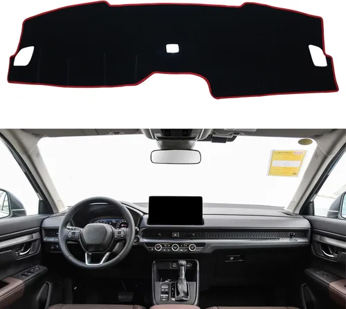 Vista 9 de Cubierta de salpicadero para Honda CR-V CRV Accesorios 2023 2024 2025 2026, cubierta de tablero, alfombra de consola central, protector