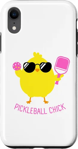 Vista 8 de Camisas divertidas de pickleball para iPhone 15, funda de PICKLEBALL CHICK