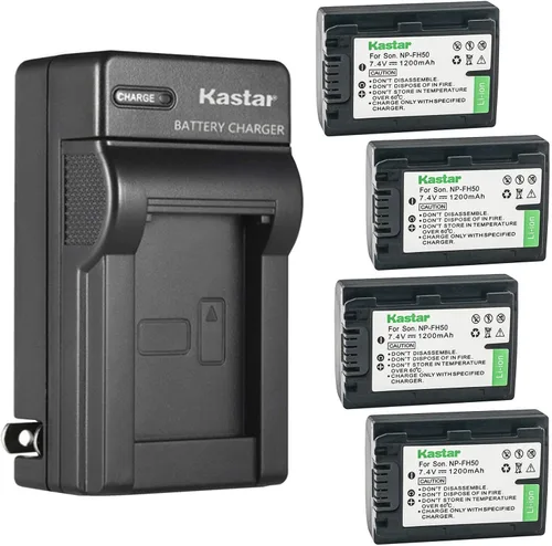 Vista 7 de Kastar Reemplazo del cargador de batería de pared de CA para Sony NP-FH30, NP-FH40, NP-FH50, NP-FH70, NP-FH100, Sony AC-VQH10, BC-TRV, BCTRV, BC-VH1