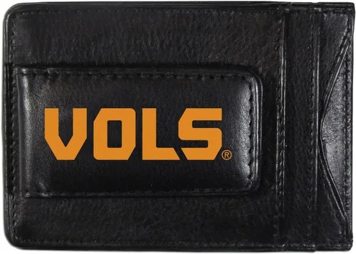 Vista 19 de Siskiyou Sports NCAA unisex Logo Leather Cash and Cardholder
