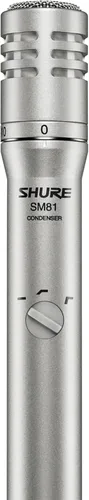 Vista 3 de Shure SM81-LC, micrófono de condensador cardioide