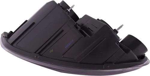 Vista 8 de HEADLIGHTSDEPOT Faros delanteros halógenos de carcasa negra compatibles con Freightliner Cascadia 2008-2016, incluye faros delanteros izquierdo