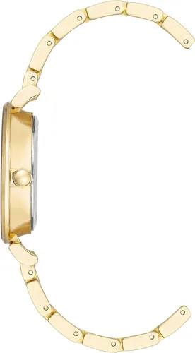 Vista 2 de Anne Klein Reloj de pulsera con purpurina acentuada para mujer
