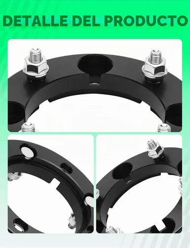 Vista 8 de YHTAUTO Espaciadores de rueda 4x137 ATV de 1 pulgada para Bombardier