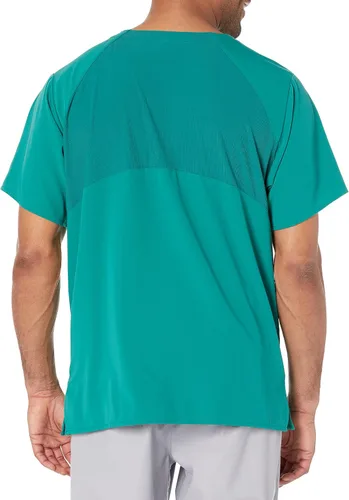 Vista 2 de WonderWink Top de punto con cuello en V para hombre
