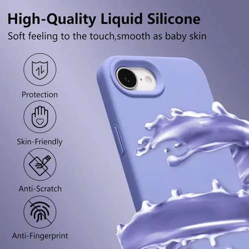 Vista 278 de Funda magnética de silicona para iPhone 13 Pro, color blanco antiguo [Compatible con Magsafe] [Forro de microfibra suave antiarañazos], funda