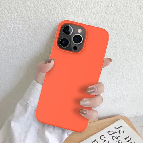 Vista 2 de DEENAKIN Funda compatible con iPhone 13 Pro con protector de pantalla, funda protectora de goma de gel de silicona suave y flexible, ajuste delgado
