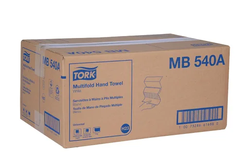 Vista 9 de Tork - Toalla de papel entredoblada H2, universal, 100% fibras recicladas, 16 x 250 toallas, MB540A Compatible con dispensadores H2, 1 capa