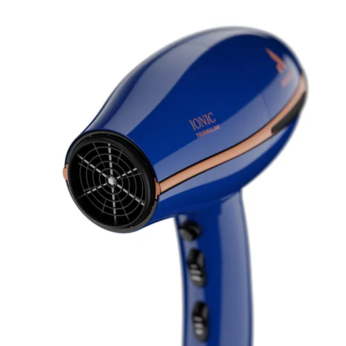Vista 6 de Andis 84040 Pro Dry Elite - Secador de pelo iónico de turmalina multiajuste de 1875 W, 3 ajustes de calor y 2 ajustes de velocidad, accesorio de Azul