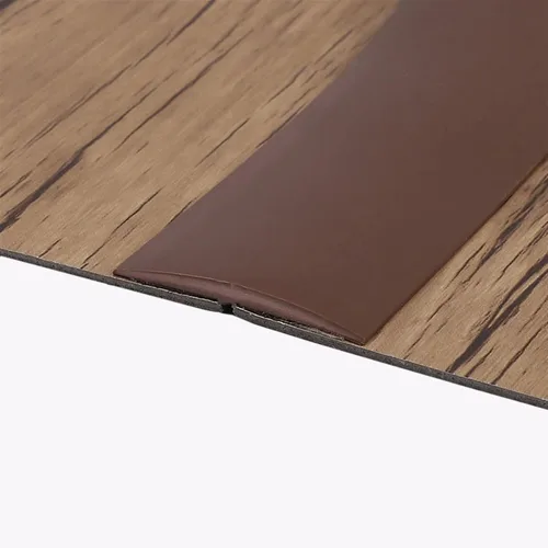Vista 9 de Tira de transición de piso de 3.2 pies, tiras autoadhesivas para cubierta de piso, transiciones de piso, tira de piso laminada, tira divisora plana