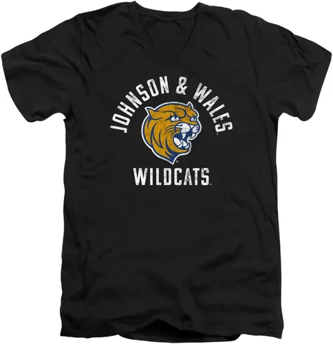 Vista 2 de Johnson & Wales University - Camiseta unisex con cuello en V para adultos Athletic Heather