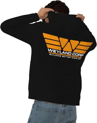 Vista 6 de GHBC Weyland Yutani Corp - Sudadera con capucha para hombre con bolsillo