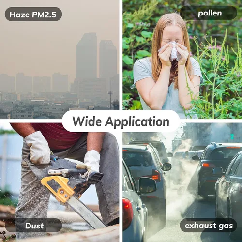 Vista 6 de Tondiamo 150 filtros de tapón de nariz a granel, filtros de fosa nasal, filtros de polvo de nariz para broncear por pulverización, soldadura