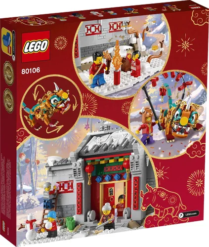Vista 5 de LEGO Historia de Nian 80106 Kit de Construcción; Juguete Coleccionable, Educativo, Regalo del Año Nuevo Lunar para Niños, Nuevo 2021 (1,067 Piezas)