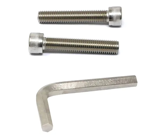 Vista 97 de iexcell Kit de tornillos de cabeza hexagonal de acero inoxidable 304, 100 unidades M2 x 0.157 in, paso de rosca de 0.016 in