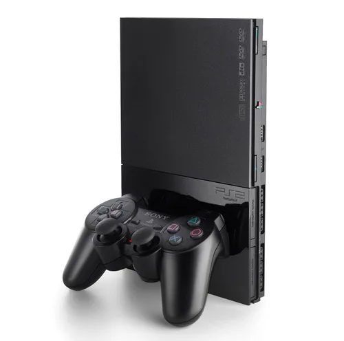 Vista 2 de PlayStation 2 Console (Slim Line Version 1)