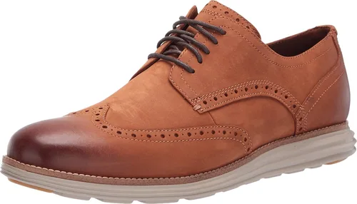 Vista 27 de Cole Haan Men's OriginalGrand Shortwing Oxford Negro Cuero/Blanco