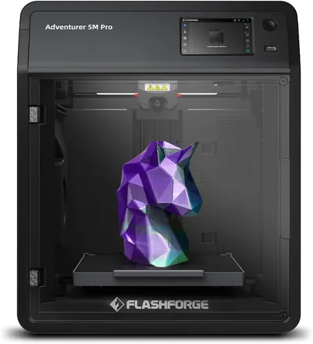 Vista 8 de FLASHFORGE AD5M Impresora 3D Calibración Automática Completa con Velocidad de 1-Click Máxima 600mm/s, Estructura All-Metal CoreXY Impresión Precisa