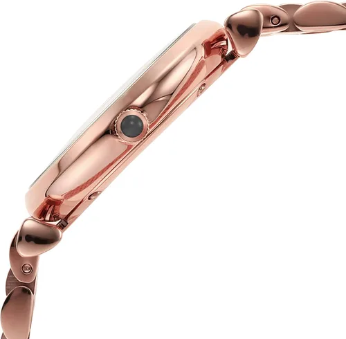 Vista 2 de Emporio Armani Reloj de vestir para mujer con pulsera de acero inoxidable