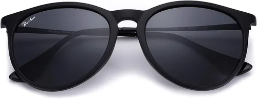 Vista 8 de Pro Acme Gafas de sol polarizadas para mujeres y hombres, redondas, clásicas, 100% con protección UV, ligeras, TR90, montura irrompible