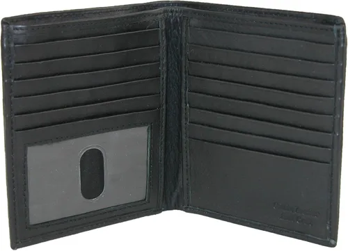 Vista 2 de Paul & Taylor Billetera plegable Hipster Deluxe de cuero para hombre