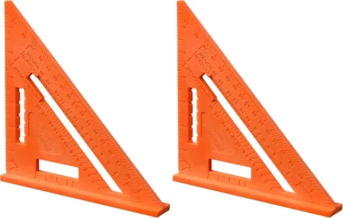 Vista 8 de Johnson Level & Tool RAS-70B-ORAN Escuadra de Viga Structo-Cast, 7", Naranja, 1 Escuadra
