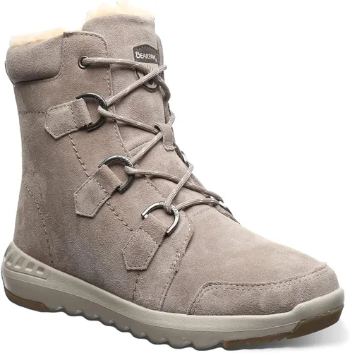 Vista 2 de BEARPAW Botas Tyra para mujer Botas clásicas de gamuza para mujer Botas cómodas con cordones