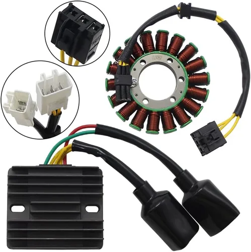 Vista 2 de El estator y regulador de la motocicleta rectificador es adecuado para Honda 31120-MEL-013 31120-MEL-D22 31100-MEL-315 31600-MEL-013 para Honda