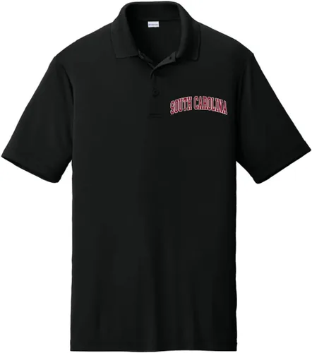 Vista 17 de State Sports Fan Wear Performance - Polo para hombre que absorbe la humedad Misuri