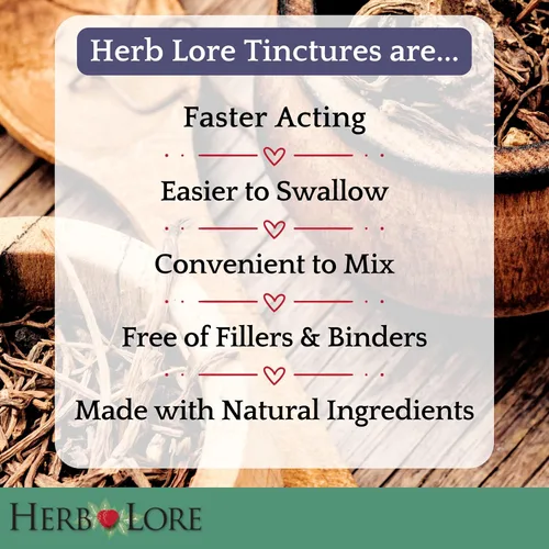 Vista 4 de Herb Lore Organic Vitex Tincture - Suplemento líquido de casteberry para mujeres, extracto de bayas de árbol casto, base de alcohol